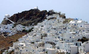 Une vue générale du village